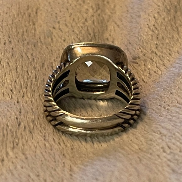 David Yurman Albion Ring: Prasiolite & Diamonds - Picture 7 of 7